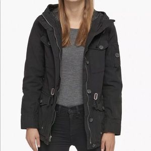 NWT Women Levis Four Pocket Cotton Hood